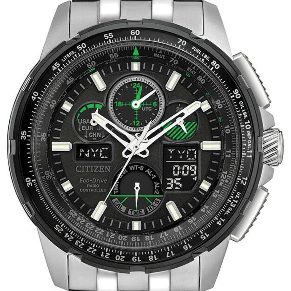 Citizen Men's Skyhawk Black 47mm Watch